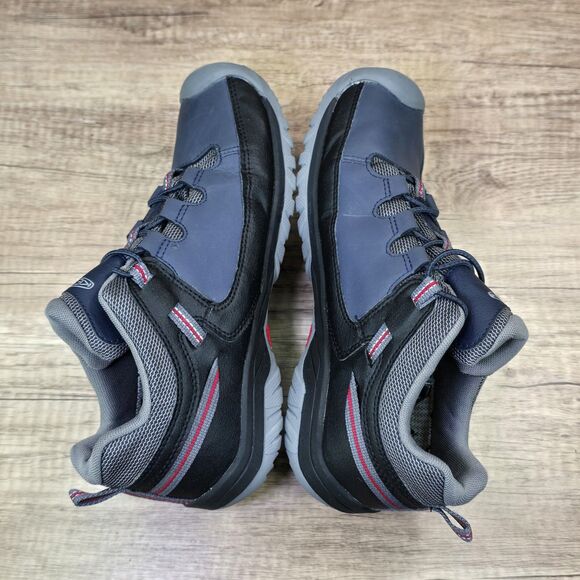 Keen Targhee Low Youth Sz 7 Women's 8.5 Navy Blue Black Waterproof Hiking Shoes - Picture 6 of 9